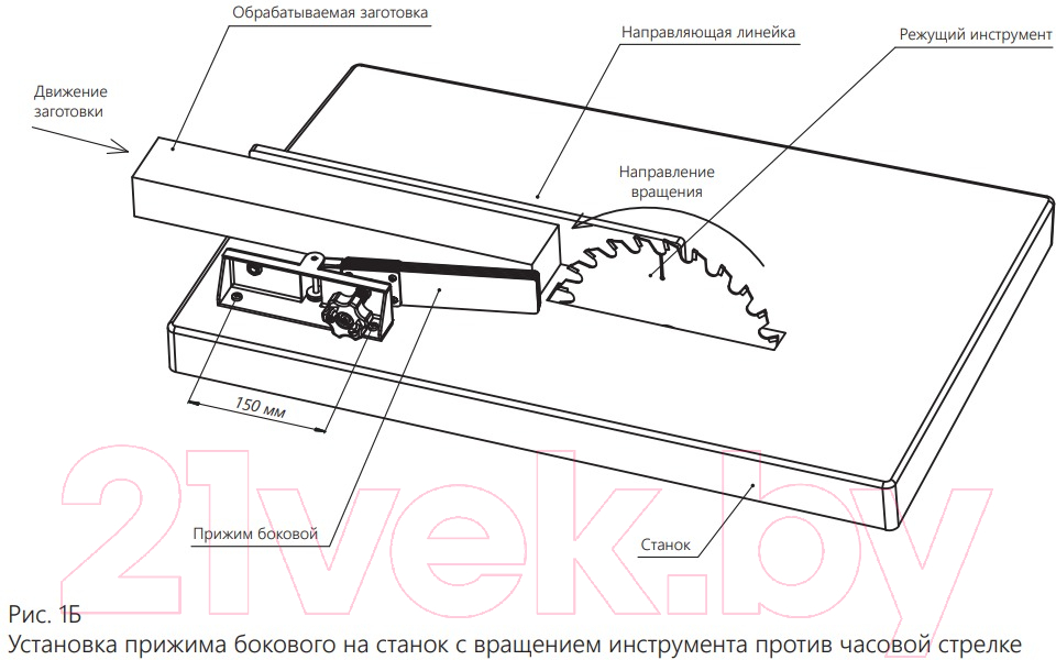 Прижимное устройство для станка БЕЛМАШ SC-01