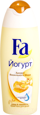 

Гель для душа Fa, Йогурт. Аромат ванильного меда