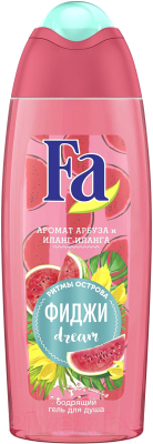 

Гель для душа Fa, Ритмы острова Фиджи. Аромат арбуза и иланг-иланга