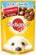Влажный корм для собак Pedigree Для щенков от 1 месяца с говядиной  (85г) - 