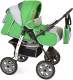 Детская универсальная коляска Smile Line Alf I (Al 03, зеленый/светло-серый) - 