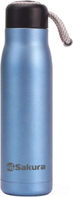 Термос для напитков Sakura TM-06-500BL (голубой лед)