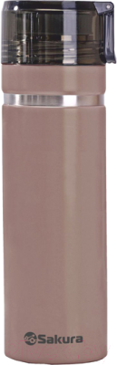 Термос для напитков Sakura TM-04-710BP (пепельная роза)