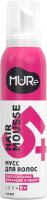 Мусс для укладки волос MURE 5+ Volume & Max Hold Сверхсильная фиксация (150мл) - 