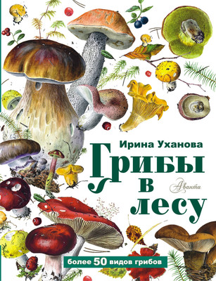 Энциклопедия АСТ Грибы в лесу, твердая обложка (Уханова Ирина) - 