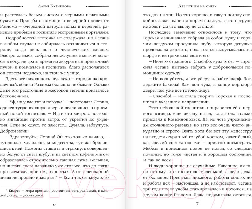 Художественная книга АСТ Две птицы на снегу / 9785171584641 (Кузнецова Д.А.) — фото 5