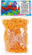 Набор для плетения Rainbow Loom Набор резинок / B0021 (оранжевый неон) - 