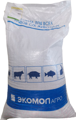 Комбикорм-концентрат Экомол ЭКК-61С для высокопродуктивных коров на стойловый период (30кг)