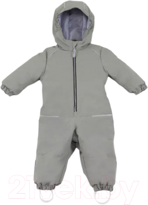 Изображение товара Комбинезон прогулочный детский MOWbaby Lappy / 157/4-74 (оливковый, р.74)