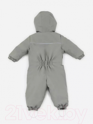 Изображение товара Комбинезон прогулочный детский MOWbaby Lappy / 157/4-74 (оливковый, р.74)