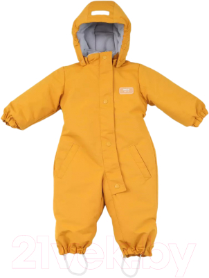 Комбинезон прогулочный детский MOWbaby Eskimo / 158/2-92 (желтый, р.92)