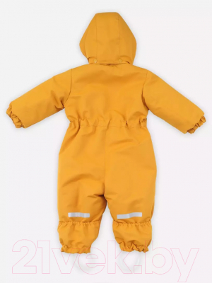 Комбинезон прогулочный детский MOWbaby Eskimo / 158/2-92 (желтый, р.92)