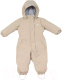 Миниатюра изображения товара Комбинезон прогулочный детский MOWbaby Eskimo / 158/1-80 (бежевый, р.80)