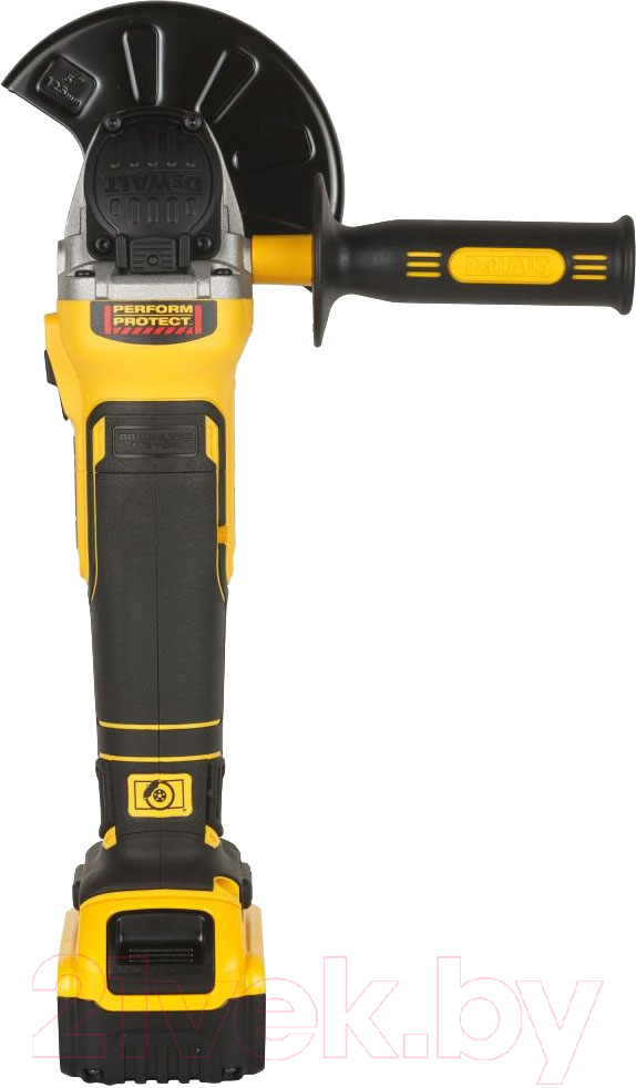 Профессиональная угловая шлифмашина DeWalt DCG405P2