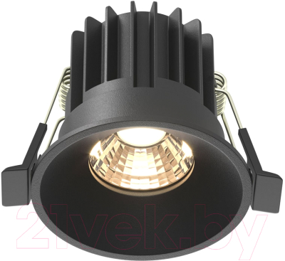 Точечный светильник Maytoni Round DL058-7W3K-B