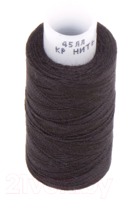 Набор швейных ниток Красная нить 45ЛЛ (200м, черный)