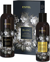 Набор косметики для волос Estel Blanc Шампунь 250мл+Бальзам 200мл - 