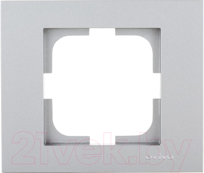 Рамка для выключателя Ovivo Grano 400-100000-096 (серебристый)
