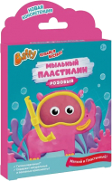 Мыло детское Baffy Мыльный пластилин Купайся весело (35г, розовый) - 