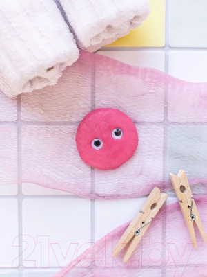 Мыло детское Baffy Мыльный пластилин Купайся весело (35г, розовый)