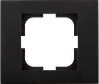 Рамка для выключателя Ovivo Grano 400-170000-096 (черный) - 