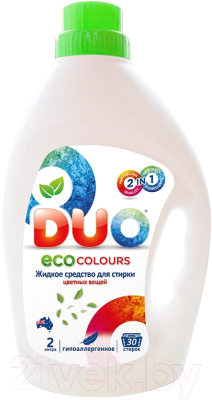 Гель для стирки DUO Eco Colours Экологичный (2л)