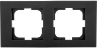 Рамка для выключателя Ovivo Grano 400-170000-226 (черный) - 