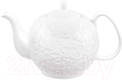 Заварочный чайник Elan Gallery Веточки-цветочки / 630062 