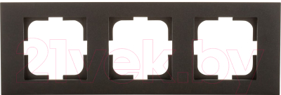 Рамка для выключателя Ovivo Grano 400-170000-227 (черный)