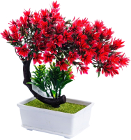 Искусственное растение Merry Bear Home Decor Бонсай Мини / EGB3121004 (красный) - 