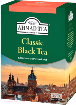 Чай листовой Ahmad Tea Классический черный (200г)