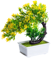 Искусственное растение Merry Bear Home Decor Бонсай Мини / EGB3121004 (желтый) - 