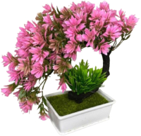 Искусственное растение Merry Bear Home Decor Бонсай Мини / EGB3121004 (розовый) - 