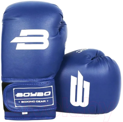Боксерские перчатки BoyBo Basic BBG100 (8oz, синий)