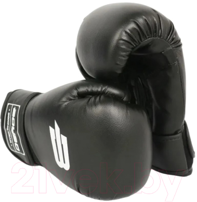 Боксерские перчатки BoyBo Basic BBG100 (6oz, черный)