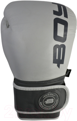 Боксерские перчатки BoyBo Ice BBG800 (10oz, белый/серый)