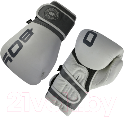 Боксерские перчатки BoyBo Ice BBG800 (14oz, белый/серый)