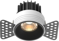 Точечный светильник Maytoni Round DL058-7W4K-TRS-B - 