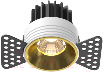 Точечный светильник Maytoni Round DL058-7W4K-TRS-BS