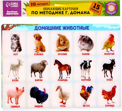 

Развивающая игра, Животные фермы / 9472506