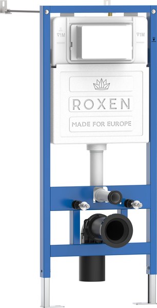 Унитаз подвесной с инсталляцией Roxen StounFix Slim 516917