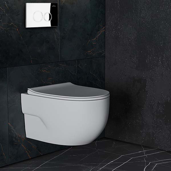 Унитаз подвесной с инсталляцией Roxen StounFix Slim 516917