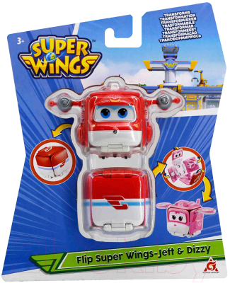 Игрушка-трансформер Super Wings Джетт и Диззи / EU740570A