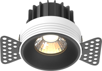 Точечный светильник Maytoni Round DL058-12W3K-TRS-B - 