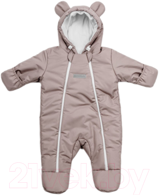 Комбинезон прогулочный детский Amarobaby Spring / AB-OD23-6201N-LA-68 (лавандово-серый, р.68)