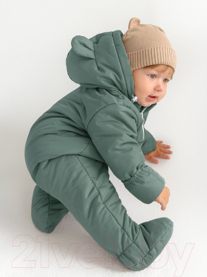 Комбинезон прогулочный детский Amarobaby Spring / AB-OD23-6201N-MYA-62 (мятный, р.62)