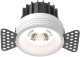 Точечный светильник Maytoni Round DL058-12W4K-TRS-W - 