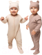 Комплект одежды для малышей Amarobaby Nature / AB-OD23-3101N/0312-62 (бежевый/коричневый, р.62) - 