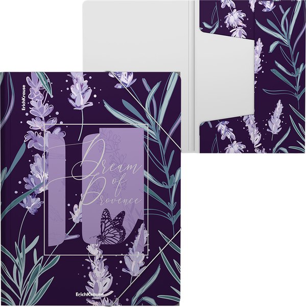 Папка для бумаг Erich Krause Lavender / 61207