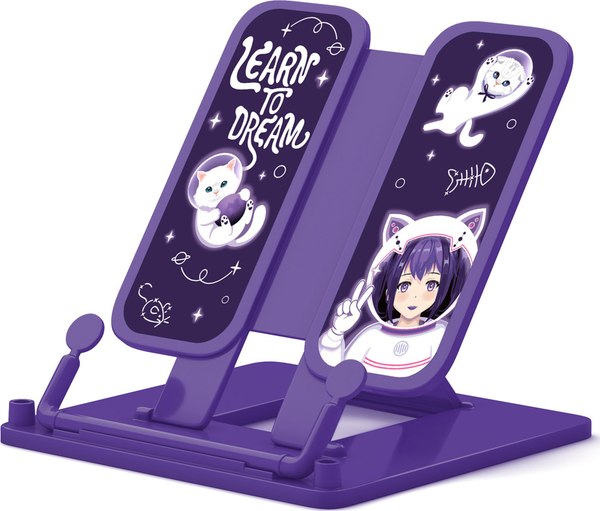Подставка для книг Erich Krause Space Anime / 61552 (фиолетовый)